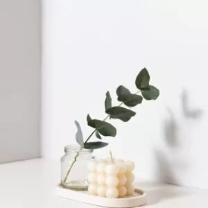 מארז לולו  – נר קובייה ותחתית